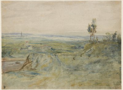 La Plaine, vue des hauteurs de Meudon, um 1833 von Pierre Etienne Theodore Rousseau